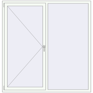 Купити Вікна 1750x1800 мм REHAU Euro 70
