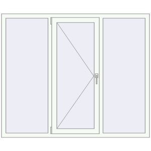 Купити Вікна 1700x1420 мм REHAU Brillant-Design