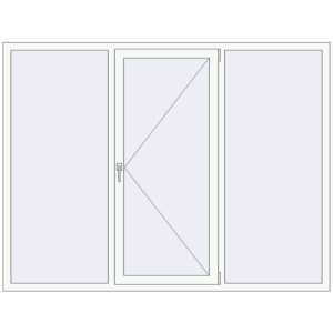 Купити Вікна 2100x1600 мм REHAU Euro 70 Білий (RAL 9016) з двох сторін