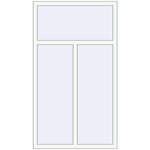 Купити Вікна 1020x1790 мм REHAU Euro 60 Білий (RAL 9016) з двох сторін