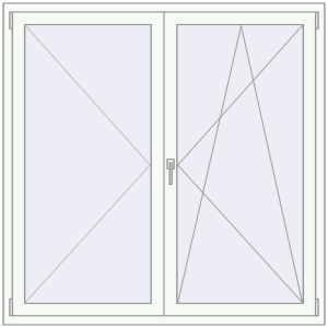 Купити Вікна 1500x1500 мм REHAU SYNEGO MD