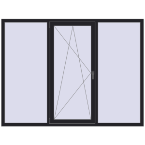 Купити Вікна 2080x1570 мм REHAU Brillant-Design