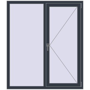 Купити Вікна 1300x1500 мм REHAU Euro 70