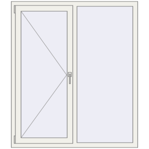Купити Вікна 1300x1500 мм REHAU Euro 70