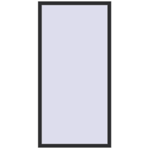 Купити Вікна 1000x2000 мм REHAU SYNEGO MD ANTHRACITE_GREY_GLATT з двох сторін