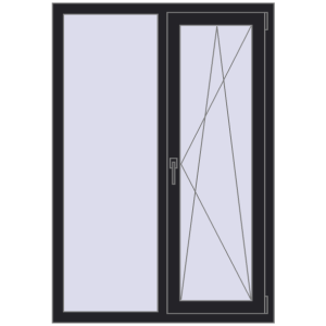 Купити Вікна 1005x1450 мм REHAU Euro 60