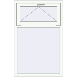 Купити Вікна 840x1270 мм REHAU Euro 70 Білий (RAL 9016) з двох сторін