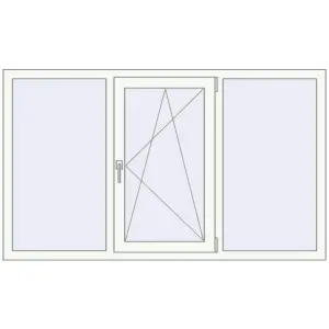 Купити Вікна 1745x1030 мм REHAU Euro 60 Білий (RAL 9016) з двох сторін