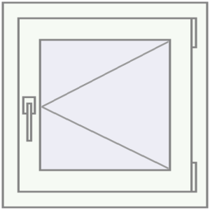 Купити Вікна 600x600 мм REHAU Euro 60