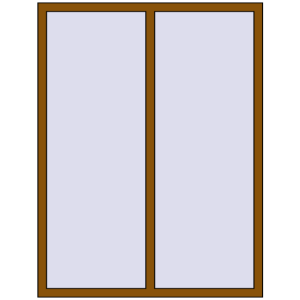 Купити Вікна 1300x1700 мм REHAU Euro 60 GOLDEN OAK з двох сторін