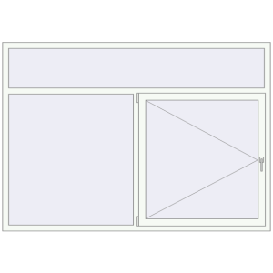 Купити Вікна 2200x1550 мм REHAU Euro 70 Білий (RAL 9016) з двох сторін