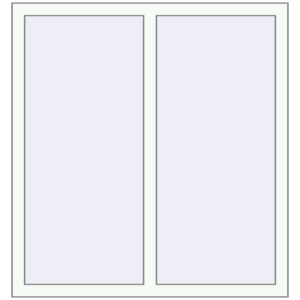 Купити Вікна 1060x1160 мм REHAU Euro 70 Білий (RAL 9016) з двох сторін