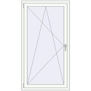 Купити Вікна 940x1620 мм REHAU Euro 70