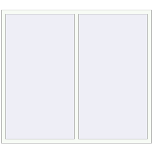 Купити Вікна 1800x1600 мм REHAU Euro 70 Білий (RAL 9016) з двох сторін