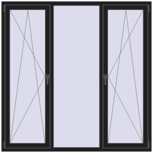 Купити Вікна 1800x1800 мм Altest Pony 375