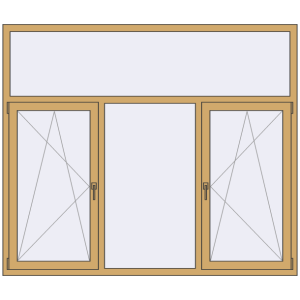 Купити Вікна 2050x1750 мм Altest Pony 375