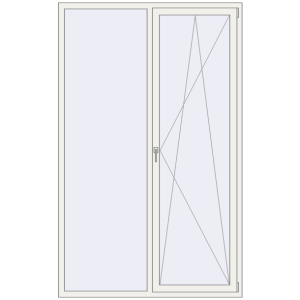 Купити Вікна 1500x2400 мм REHAU Euro 70