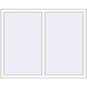 Купити Вікна 1440x1140 мм Altest Pony 375 RAL 9016 Traffic white з двох сторін