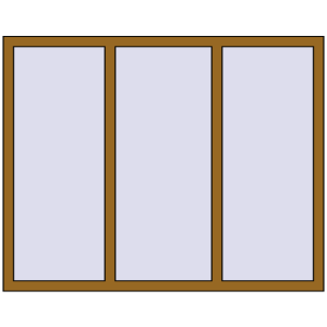 Купити Вікна 1560x1240 мм REHAU Euro 60 LIGHT_OAK з двох сторін