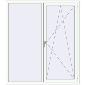 Купити Вікна 1500x1700 мм REHAU Euro 70