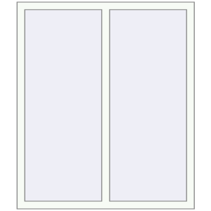 Купити Вікна 1150x1340 мм REHAU Euro 70 Білий (RAL 9016) з двох сторін