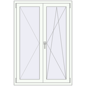 Купити Вікна 1000x1450 мм REHAU Euro 70