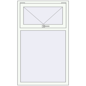 Купити Вікна 850x1400 мм REHAU Euro 60 Білий (RAL 9016) з двох сторін