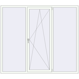 Купити Вікна 2120x1860 мм REHAU Euro 70