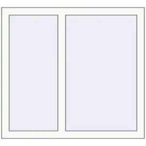 Купити Вікна 950x870 мм REHAU Euro 70 Білий (RAL 9016) з двох сторін