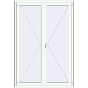 Купити Вікна 1300x1900 мм REHAU SYNEGO MD Білий (RAL 9016) з двох сторін