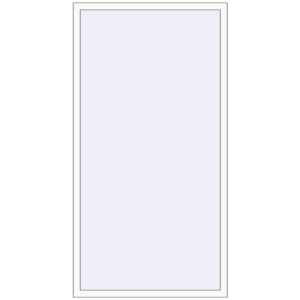 Купити Вікна 1100x2100 мм Altest Pony 375 RAL 9016 Traffic white з двох сторін