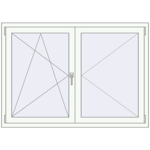 Купити Вікна 1450x1030 мм REHAU Euro 60 Білий (RAL 9016) з двох сторін