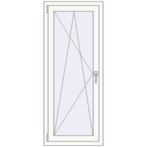 Купити Вікна 600x1500 мм REHAU Euro 60 Білий (RAL 9016) з двох сторін