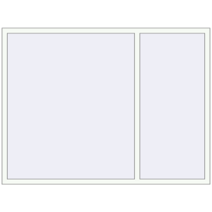 Купити Вікна 2000x1500 мм REHAU Brillant-Design Білий (RAL 9016) з двох сторін