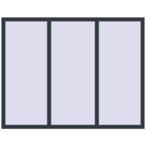 Купити Вікна 1800x1400 мм REHAU Euro 70 ANTHRACITE_GREY_STRUKTURAL з двох сторін