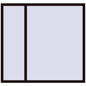 Купити Вікна 1700x1600 мм REHAU Euro 70 BLACK_BROWN з двох сторін