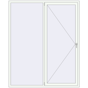 Купити Вікна 1800x2200 мм REHAU SYNEGO MD Білий (RAL 9016) з двох сторін