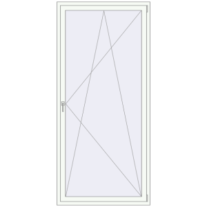 Купити Вікна 1100x2350 мм REHAU Euro 70 Білий (RAL 9016) з двох сторін