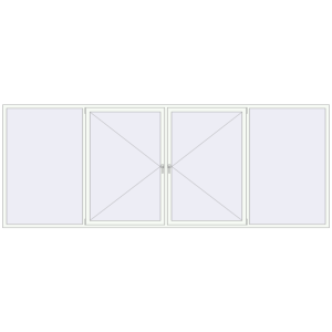 Купити Вікна 4500x1700 мм REHAU Euro 60