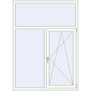 Купити Вікна 1350x1850 мм REHAU Brillant-Design