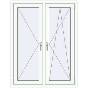 Купити Вікна 1000x1300 мм REHAU Euro 70