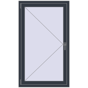 Купити Вікна 830x1410 мм REHAU Euro 60