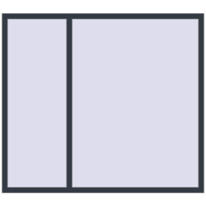 Купити Вікна 1800x1600 мм REHAU SYNEGO MD ANTHRACITE_GREY_STRUKTURAL з двох сторін