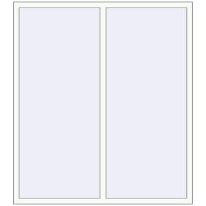 Купити Вікна 1560x1760 мм REHAU Euro 70 Білий (RAL 9016) з двох сторін