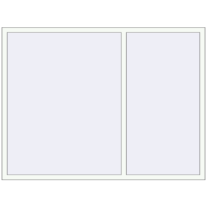 Купити Вікна 2000x1500 мм REHAU Brillant-Design Білий (RAL 9016) з двох сторін