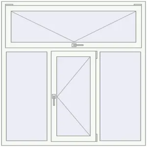 Купити Вікна 1500x1500 мм REHAU Euro 60 Білий (RAL 9016) з двох сторін