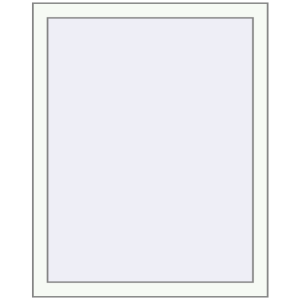 Металопластикове вікно 800x1000 мм Одностулкове (комплектація: Базова). Вид зсередини Купити Вікна 800x1000 мм REHAU Euro 70