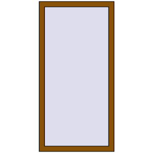 Купити Вікна 700x1400 мм REHAU Euro 60 GOLDEN OAK з двох сторін