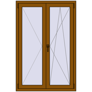 Купити Вікна 1000x1500 мм REHAU Euro 70