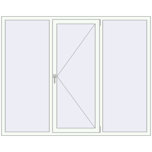 Купити Вікна 2000x1600 мм REHAU Euro 70 Білий (RAL 9016) з двох сторін